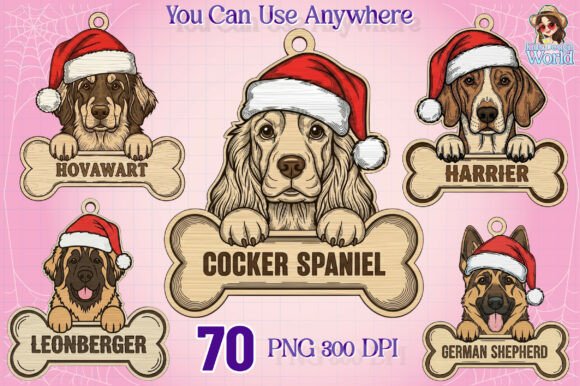 Christmas Dog Bone Ornament Bundle Png Review: A Festive Embroidery Design for Holiday Projects