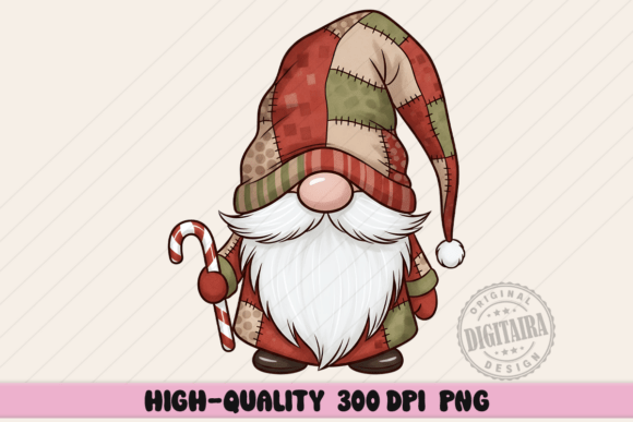 Christmas Patchwork Gnome Png: A Festive Embroidery Design Review