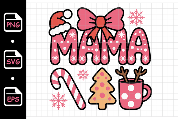 Cute Christmas Mama Illustration: A Brand Designer’s Review for Seasonal Packaging and Local Business Identity