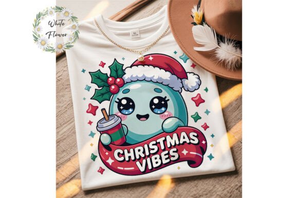 Cute Ghost Christmas Vibes PNG Clipart: A Design Review for Real Projects