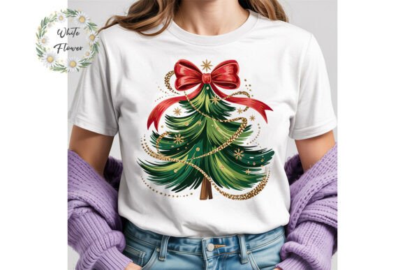 Festive Christmas Tree PNG Clipart in Illustrations