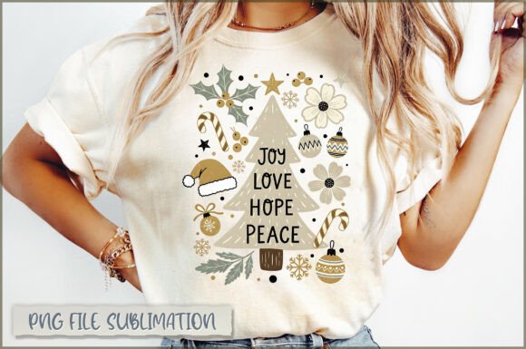 Joy Hope Love Peace Christmas PNG Review