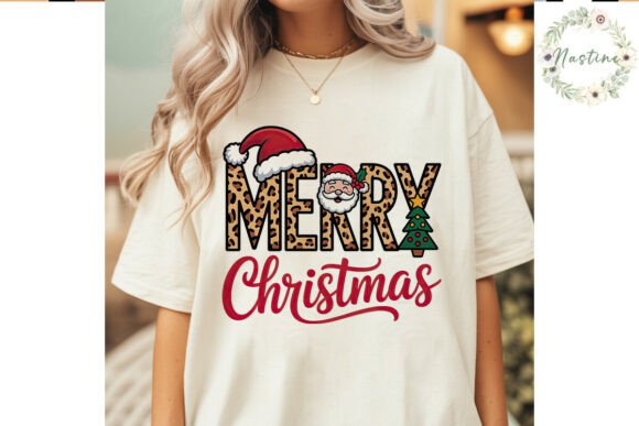 Leopard MERRY Christmas PNG Clipart Review for Branding