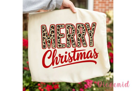 Leopard Print Merry Christmas PNG: A Designer’s Review for Illustrations