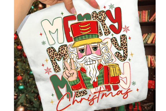 Retro Christmas Nutcracker PNG: Seasonal Illustrations for Blog Design