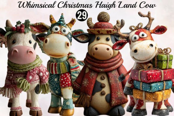 Whimsical Christmas Haigh Land Cow Review